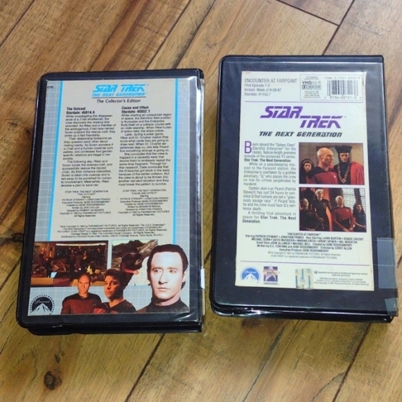 Star Trek Vintage Movies Lot:The Next Generation Collector's Edition VHS… - Picture 3 of 6